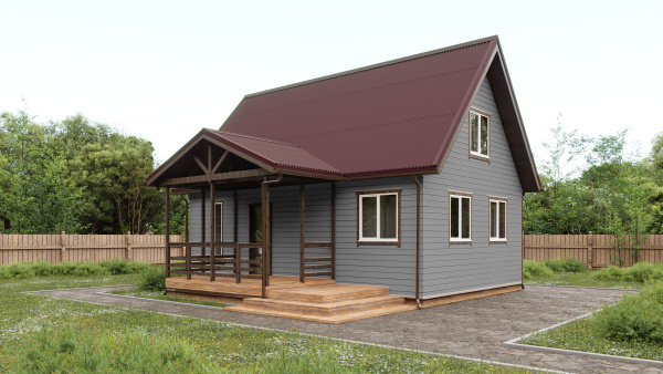 Лист Ондулин Smart красный 1,95х0,95м (без гвоздей)