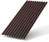 Лист Ондулин Smart коричневый 1,95х0,95м (без гвоздей)