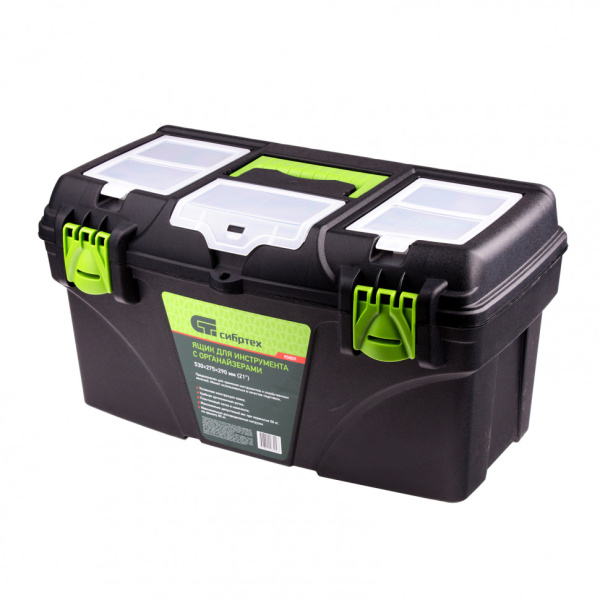Ящик для инструментов 21" с органайзерами Сибртех 90809