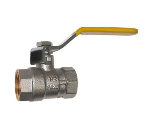 Кран шаровый газ. 3/4" в/в ручка TeRma-R30565