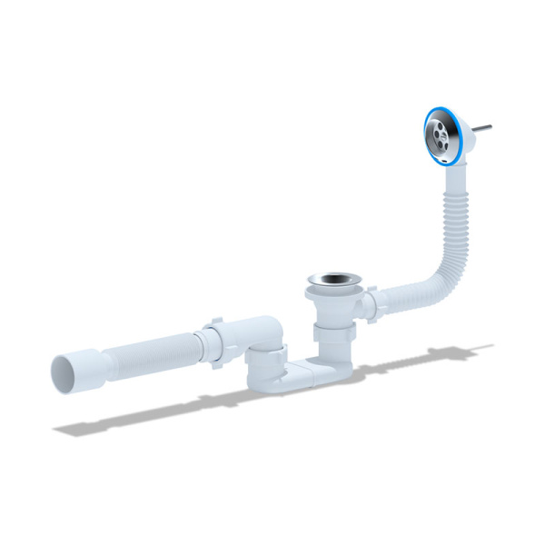 Обвязка ANI д/ванны "Варяг"1 1/2"*40 вып. и пер. плоск. с гиб. труб 50 С6055 / 32434