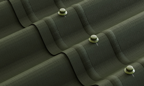 Лист Ондулин Smart зеленый 1,95х0,95м (без гвоздей)