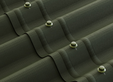 Лист Ондулин Smart зеленый 1,95х0,95м (без гвоздей)