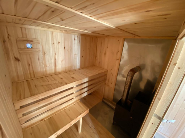 Баня каркасная (6м) 