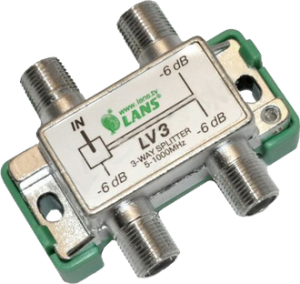 Делитель ТВ 1-3 LANS LV-3