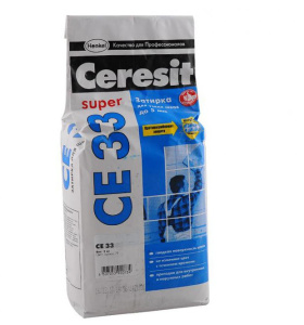 Затирка СЕ33 №55 Ceresit св-коричневая (2кг)
