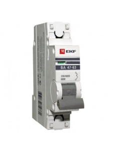 Авт. выкл. 1п 20А С ВА47-63 4.5кА ЭКФ