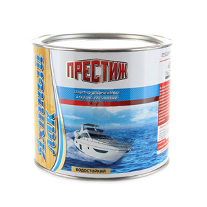 Лак яхтный Престиж глянцевый алкидно-уретановый (1,9л)