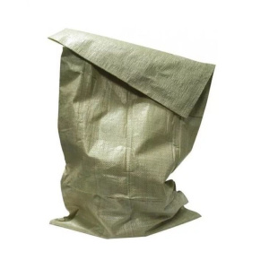 Мешок для строит. мусора тканый полипропиленовый зеленый