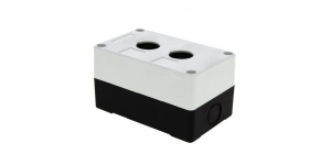 Корпус ИЭК КП102 для кнопок 2 места белый