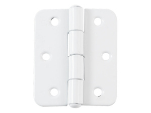 Петля накладная ПН5-60 полимер белая 00315 / 00128