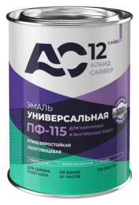 Эмаль ПФ-115 бирюзовая (0,8кг) АС12