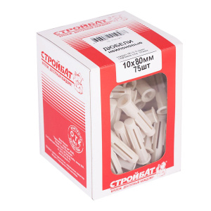 Дюбель NAT 10х80мм нейлон (75шт)