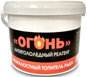 Антигололедный реагент 3 кг ОГОНЬ X9828878