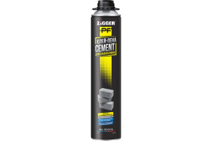 Клей-пена д/кладки блоков ZIGGER PF CEMENT всесезонная (850мл) 01-03-43