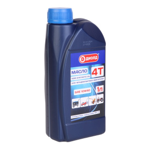 Масло "ДИОЛД" полусинтетическое SAE 10W40 для четырёхтактных двигателей 4Т (1л)