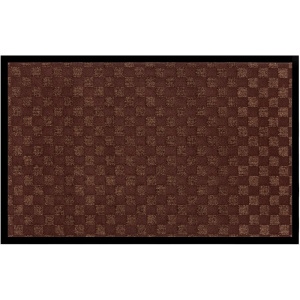 Коврик влаговпитывающий "Жаккард" 80х120см коричневый