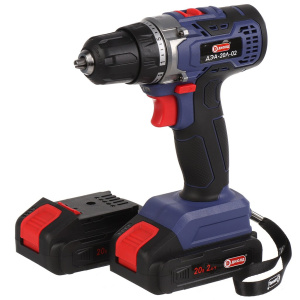 Дрель-шуруповерт ручная электрическая (аккум. 2шт) ДИОЛД ДЭА-20Л-02 (кейс)