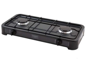 Плитка газ. 2-конф. EN-002В 5,6кВт (60*32*8см) черная 144034