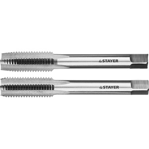 Комплект метчиков STAYER MASTER сталь 9ХС М12*1,75 (2шт)  28025-12-1.75-Н2