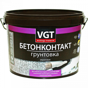 Грунтовка ВД-АК-0301 Бетонконтакт (8кг) ВГТ