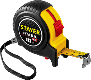 Рулетка STAYER Professional Stabil 10м*25мм 34131-10