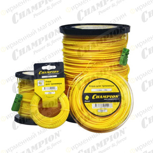 Леска д/трим. CHAMPION Round 2мм*15м круглый С5002
