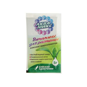 Аквамикс концентрированное микроудобрение 5г