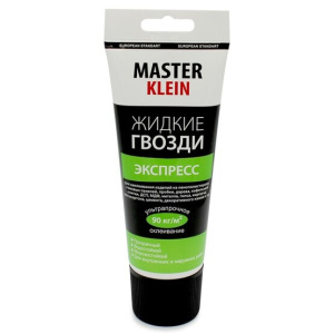 Жидкие гвозди экспресс прозрачные Master Klein 200г 1368_МК