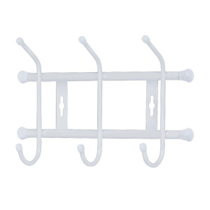 Вешалка настенная Nika 3крючка 28,5x18x6,7см мат. серая ВНЗ/МС 264364