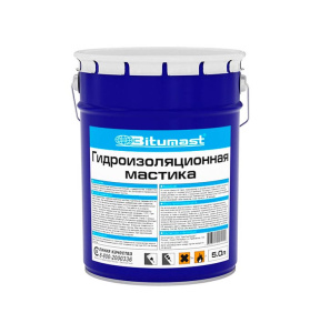 Мастика гидроизоляционная Bitumast (5л)