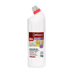 Универсальный гель для чистки сантехники с дез-эффектом UpGUARD H4 ULTRA DEZ GEL (750мл)