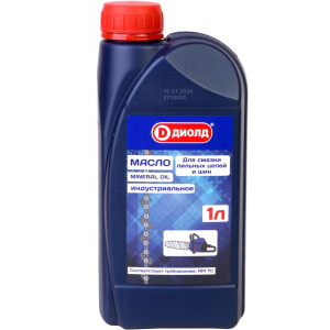 Масло "ДИОЛД" для цепных пил минеральное индустриальное (1л)