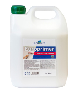 Грунтовка Europrimer глубокого проник. д/нар. и вн. работ Ecoterra (2,5л)