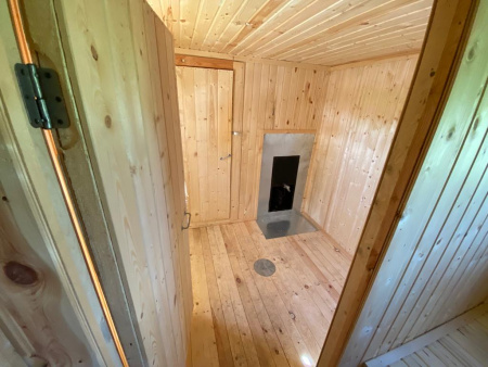 Баня каркасная (6м) 